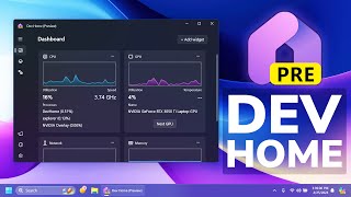 New Dev Home App in Windows 11 [upl. by Yesdnik]