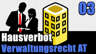 Hausverbot Fiskalisches Hilfsgeschäft  Verwaltungsrecht AT 03 [upl. by Laenahtan140]