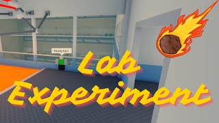 Roblox Lab Experiment is Fun [upl. by Anawit]