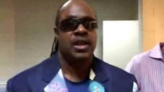 Stevie Wonder Interview  Katrina 911 [upl. by Lehcnom]