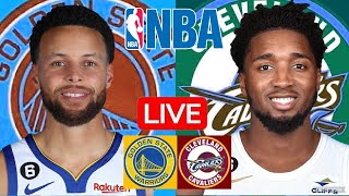 LIVE GOLDEN STATE WARRIORS vs CLEVELAND CAVALIERS  NBA  PLAY BY PLAY  SCOREBOARD [upl. by Anelahs]