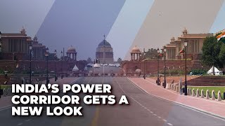 Central Vista lawns  Kartavya Path A sneak peek into India’s revamped power corridor [upl. by Tallia]