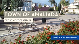 Amaliada City Peloponnese  Drone Videography 4K [upl. by Gilroy]