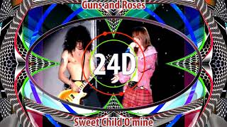 Guns N Roses  Sweet Child Omine 24D AUDIO🎧 Use Headphones [upl. by Wilkie]