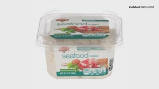 Hannaford recalls seafood salad at all stores due to mislabeling [upl. by Raphaela577]