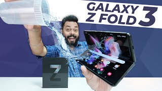 Samsung Galaxy Z Fold 3 5G Unboxing amp First Impressions ⚡ 76” amp 62” Screen 120Hz SD 888 amp More [upl. by Summons]