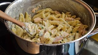 Smoked Salmon Pasta [upl. by Monreal]