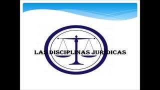 las disciplinas juridicas [upl. by Aniahs51]