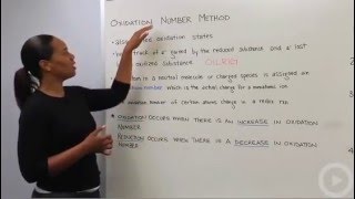 Oxidation Number Method [upl. by Nonnac]