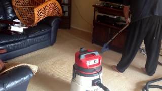 Kerrick Clip Carpet Extractor Leaves Cream Carpet Looking New [upl. by Alphonso783]