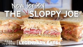 New Jersey’s Iconic Sloppy Joe Is Made With Russian Dressing And Cold Cuts  Legendary Eats [upl. by Yahsal818]