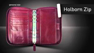 Filofax Holborn Zip Organisers [upl. by Florian]