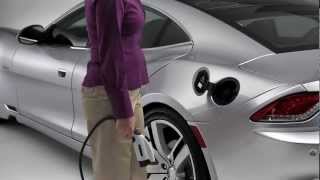 Fisker Karma Charging and Fueling [upl. by Lenwood159]