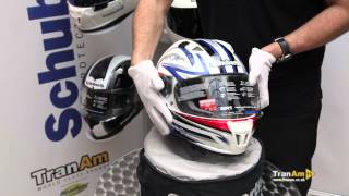 SCHUBERTH SR1 Visor removal amp replacement  Full HD  Bikerheadzcouk [upl. by Worsham]