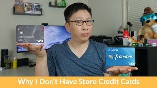 Why I Dont Have Store Credit Cards [upl. by Litt]