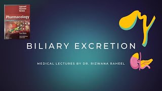 Biliary drug excretion  Fecal Excretion  Non  Renal Drug Excretion  Lippincott Pharmacology [upl. by Nallaf]