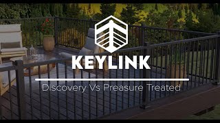 Discovery Vs Pressure Treated Railing [upl. by Yhtrod]