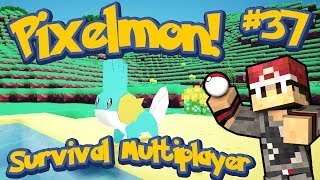 Pixelmon Survival Multiplayer Episode 37  Glitchy Mudkip [upl. by Crissie]