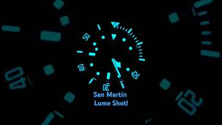 San Martin SN0121T Lume Shot watch titanium sanmartinwatch [upl. by Bashee]