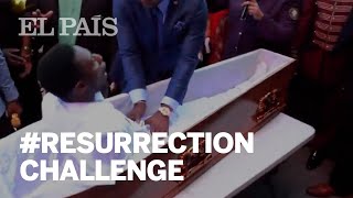 RESURRECTION CHALLENGE el vídeo de un fraudulento milagro en Sudáfrica que PARODIAN las redes [upl. by Arica]