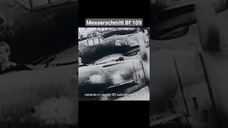 Messerschmitt Bf 109 shorts youtubeshorts ww2history aviation historyfacts [upl. by Nylinej]