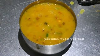 Dal  South India Tadka  PAPPU  Ghansoli  MUMBAI STREET FOOD  4K VIDEO street food [upl. by Honorine104]