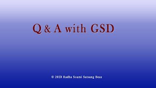 Q amp A with GSD 122 with CC [upl. by Yoko]