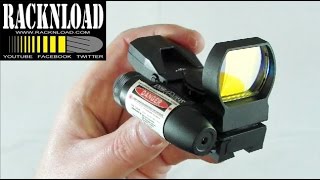 Sightmark Laser Dual Shot Reflex OVERVIEW by RACKNLOAD [upl. by Derina]