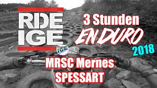 IGE 3H Enduro  MERNES 2018  2 Runden [upl. by Nyra]