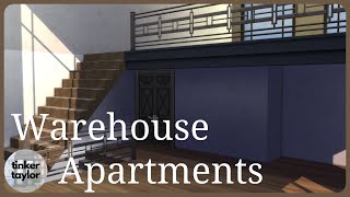 Warehouse Apartment Shell  Sims 4 Build [upl. by Cibis271]