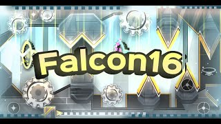 EDA 6 Falcon16 100 Extreme Demon By LIEB amp More  Geometry Dash 22 [upl. by Dralliw57]