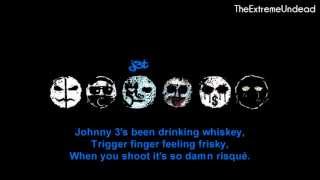 Hollywood Undead  Dead In Ditches Lyrics Video [upl. by Annola]