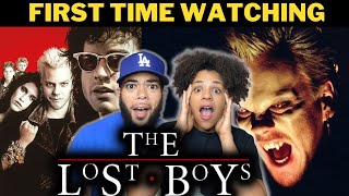 THE LOST BOYS 1987  FIRST TIME WATCHING  MOVIE REACTION [upl. by Enneiluj49]