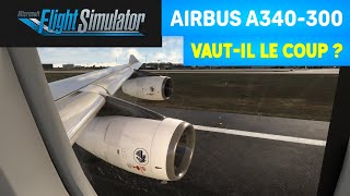 AIRBUS A340300  FLIGHT SIMULATOR 2020 [upl. by Dong]