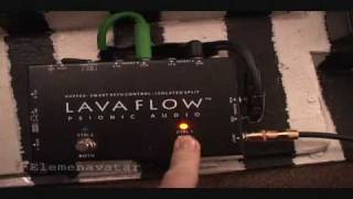 Psionic Audio Lava Flow ABY Pedal Elemenavatar Music [upl. by Lallage]