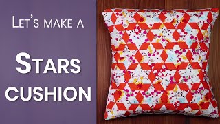 How to make a Stars cushion Fabric Weaving project [upl. by Robillard]