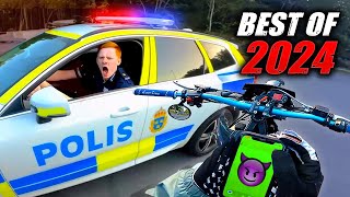 POLICE vs BIKERS  BEST OF 2024  1 HOUR [upl. by Odysseus572]