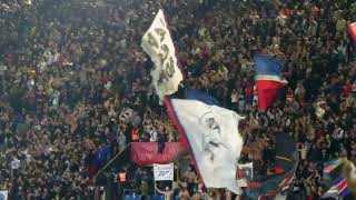 PSG  RC Lens 02112024  10 L1 J10 44  Chants en Virage Auteuil [upl. by Yelsel]