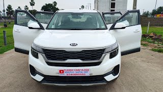 KIA SELTOS HTE మోడల్ 2020 షోరూం ట్రాక్ డిజిల్ అమ్మబడును car for sale [upl. by Yelnats]