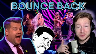 First time seeing BOUNCE BACK by Little Mix Live on Late Late Show with James Corden [upl. by Adiaj149]