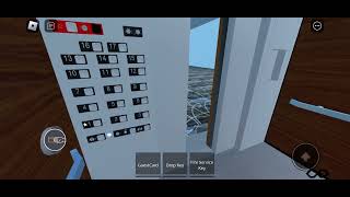 MY FIRST CUSTOM DOVER IMPULSE TRACTION ELEVATOR NETCO HOTEL ROBLOX [upl. by Anneis]