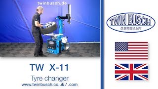 TW X11 Tyre changer from TWIN BUSCH® [upl. by Eelrac]