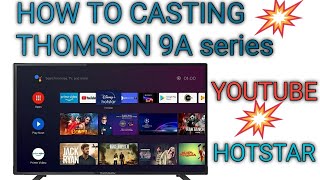 HOW TO CAST THOMSON 9A SERIESTHOMSON 9A SERIESTHOMSON TV MA CASTING KAISA KARE IN HINDI [upl. by Conal]