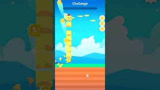 Stacky dird game short video 🕊️🐦🐦 viral video [upl. by Ecylla]