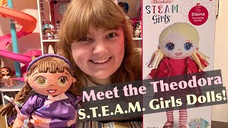 Theodora STEAM Girls Elaine  STEAM Dolls  Unboxing amp Review [upl. by Mano562]