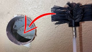 How to Clean Dryer Vent  Quick and Easy [upl. by Annam]