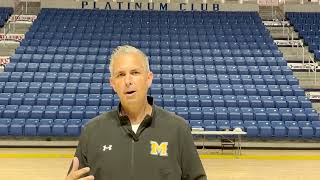 McNeese WBB Head Coach Lynn Kennedy202425 first official practice interview [upl. by Winfred]