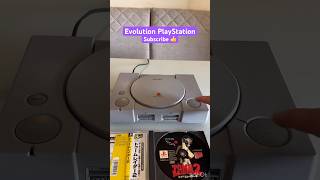 PLAYSTATION Evolution  shorts playstation ps1 ps2 ps3 ps4 ps5 [upl. by Eberta872]