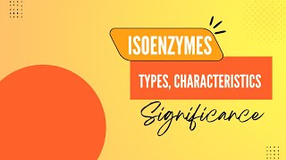 Isoenzymes Types Examples Characteristics and Clinical Significance [upl. by Ogata]