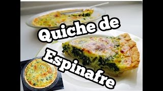 Quiche De Espinafre Fácil e Rápido [upl. by Samuela]